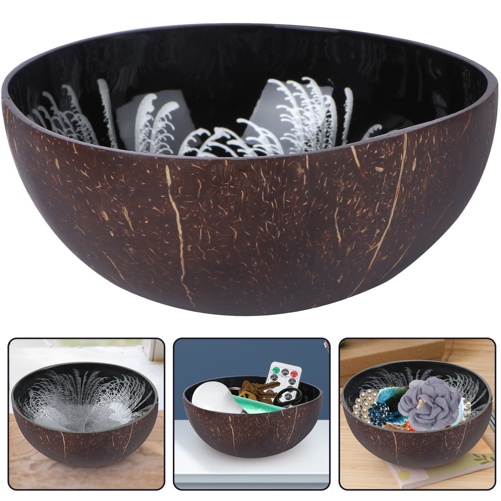 Sustainable Living Officer - Coconut Shell Bowl Sustainable Natural Decor