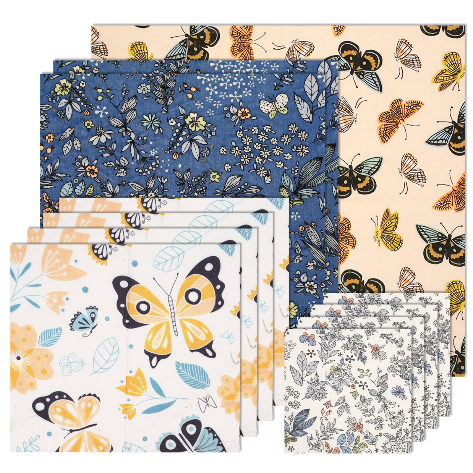 11 Pcs Beeswax Food Wrap Set R - Beeswax Food Cover のレビューと価格