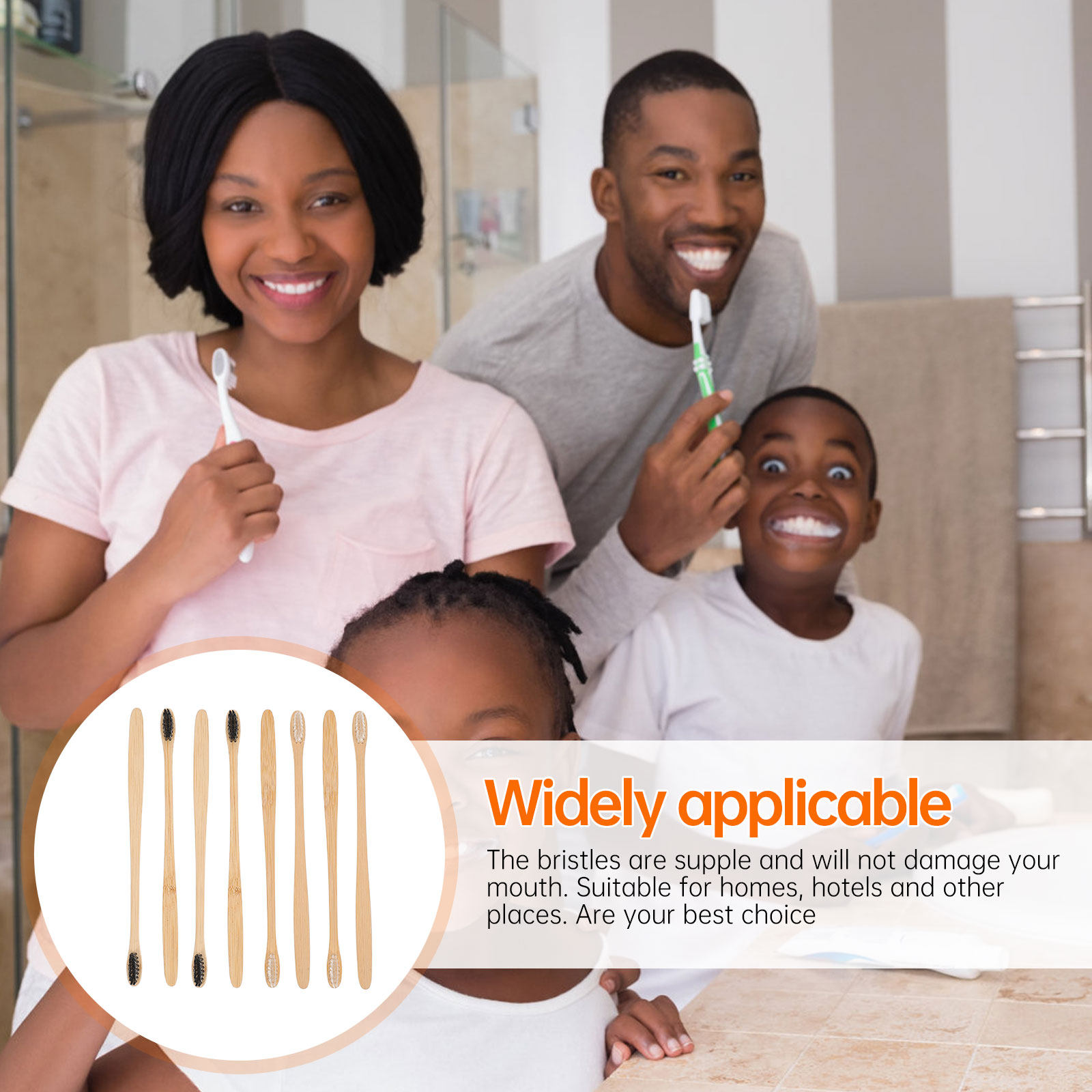 20Pcs Bamboo Toothbrushes Orga - Sustainable Living Officer のレビューと価格