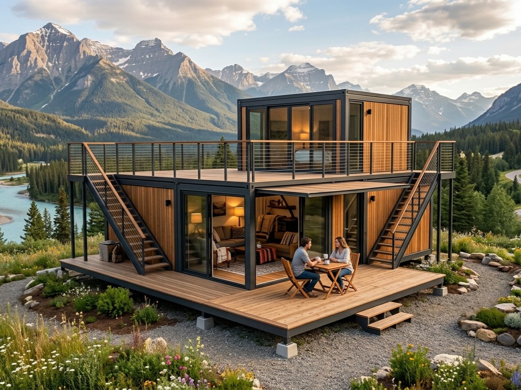 Eco Friendly Prefab House with - Sustainable Living Officer のレビューと価格