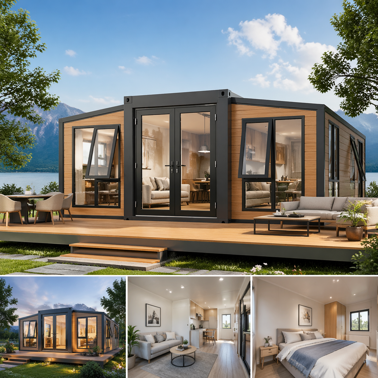 Eco Friendly Prefab House with - Sustainable Living Officer のレビューと価格