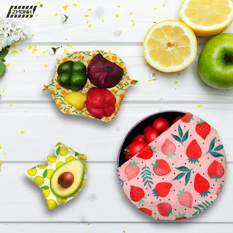 Beeswax Food Wrap Eco Friendly - Beeswax Food Cover のレビューと価格