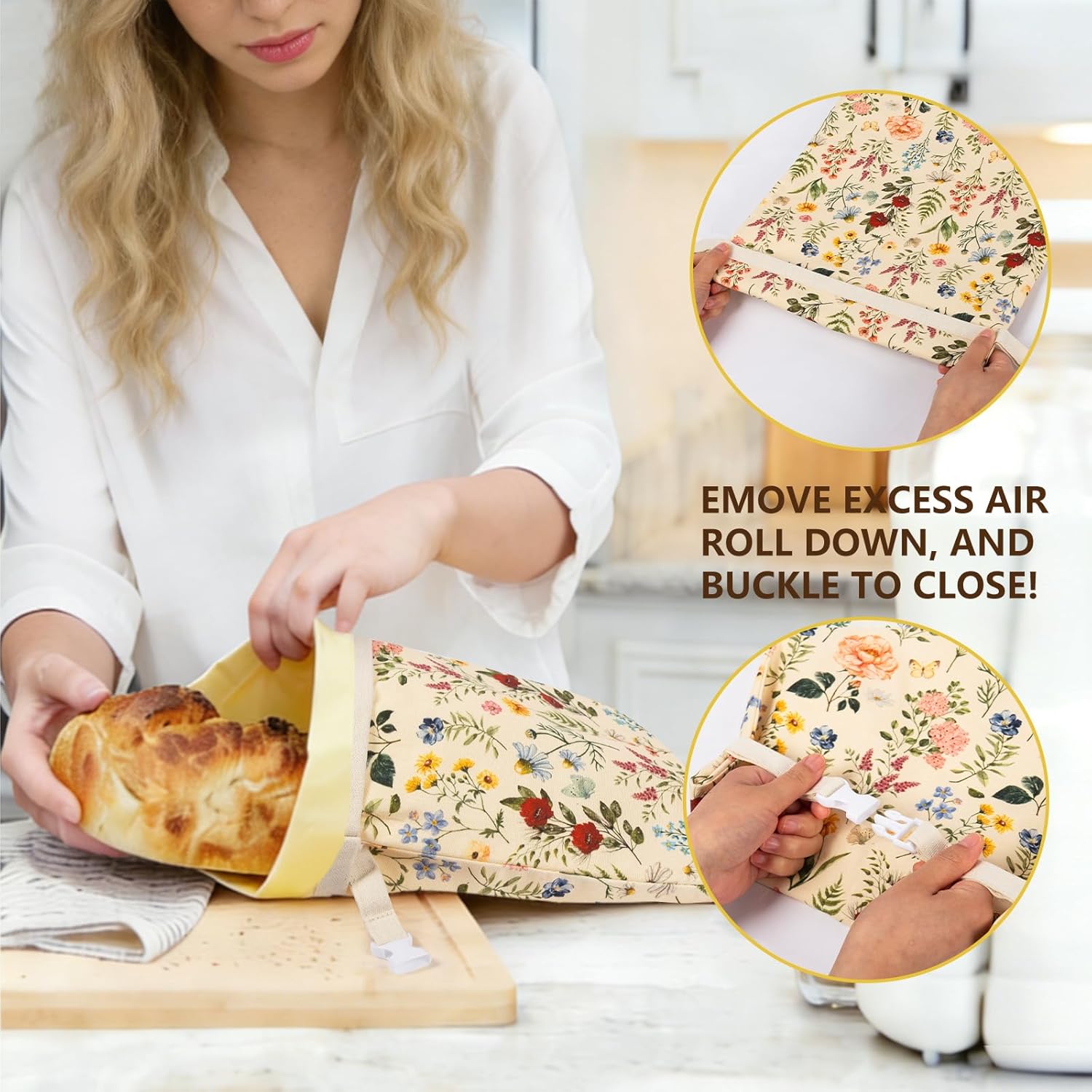 Reusable Beeswax Bread Bags fo - Beeswax Food Cover のレビューと価格