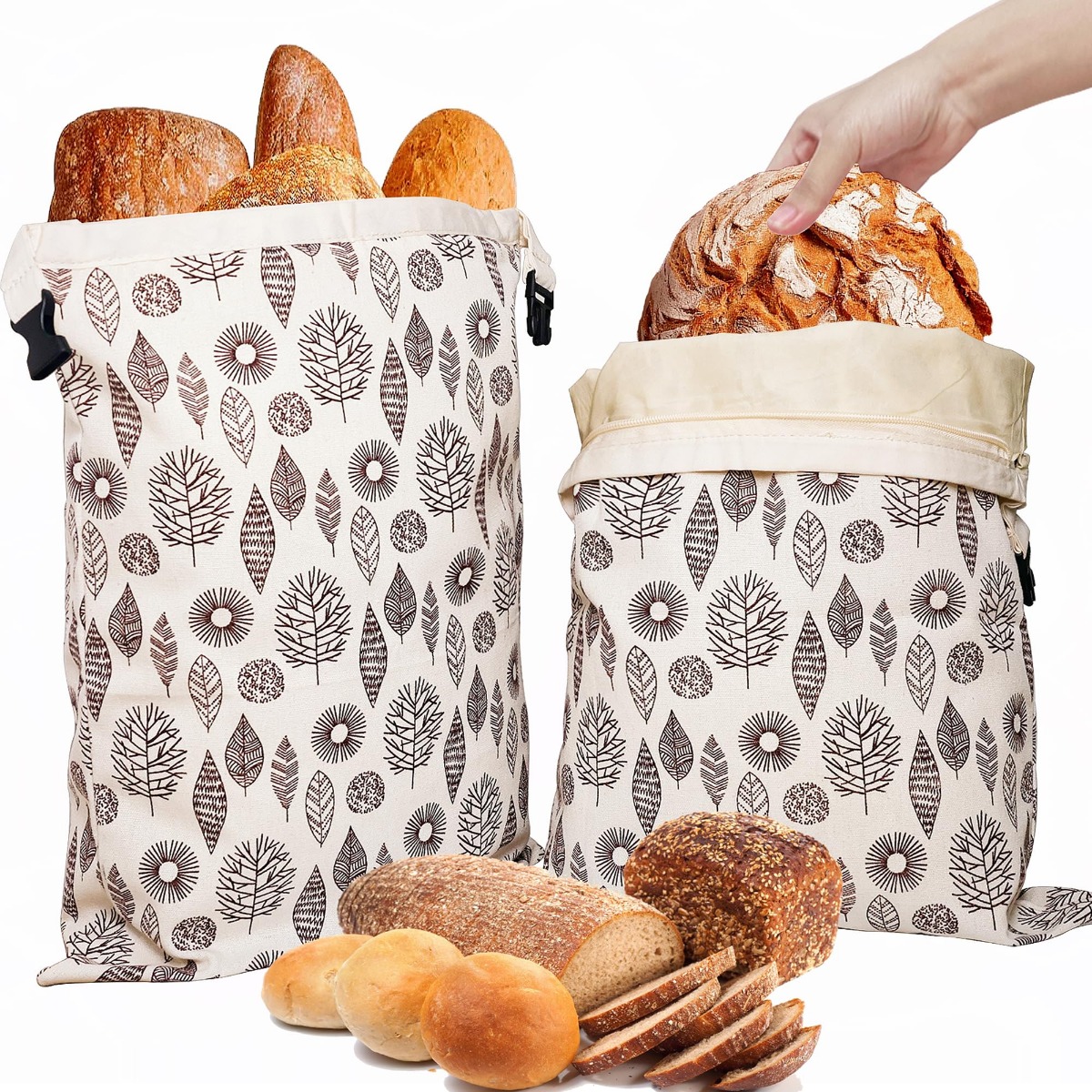 Reusable Beeswax Bread Bags fo - Beeswax Food Cover のレビューと価格