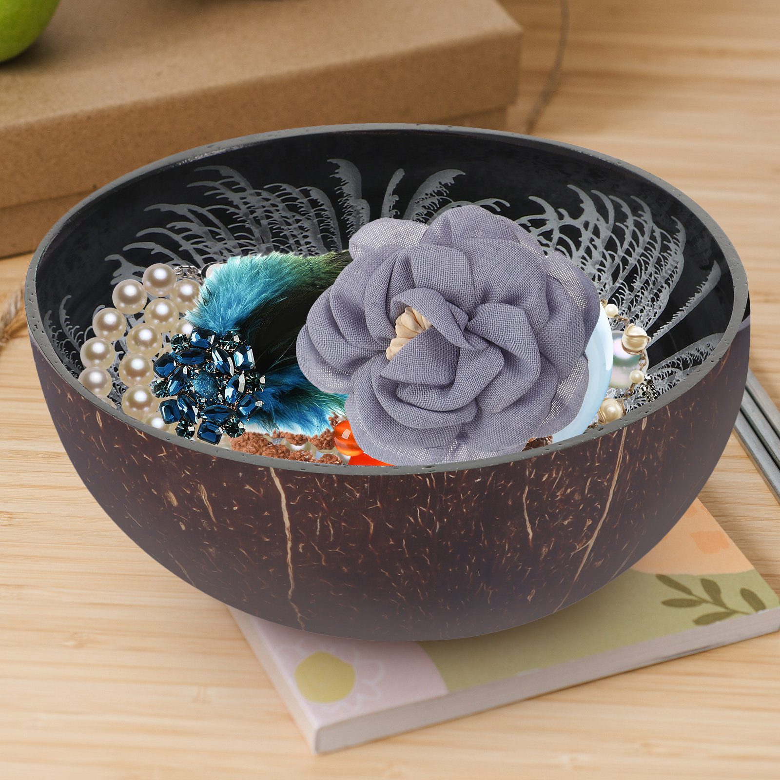 Coconut Shell Bowl Sustainable - Sustainable Living Officer のレビューと価格