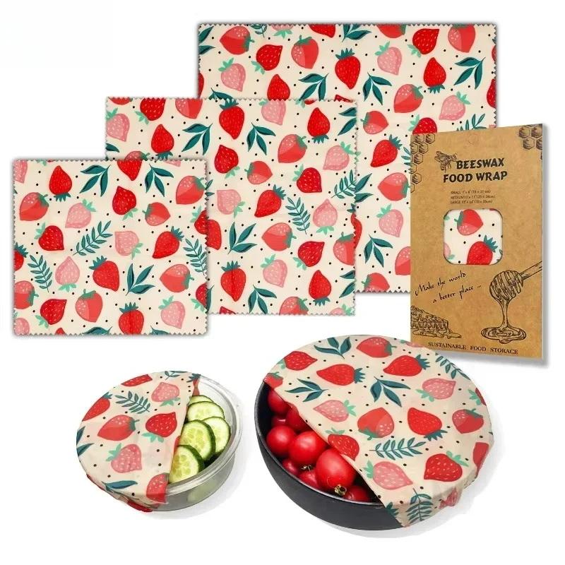 Natural Bees Wax Reusable Mixe - Beeswax Food Cover のレビューと価格