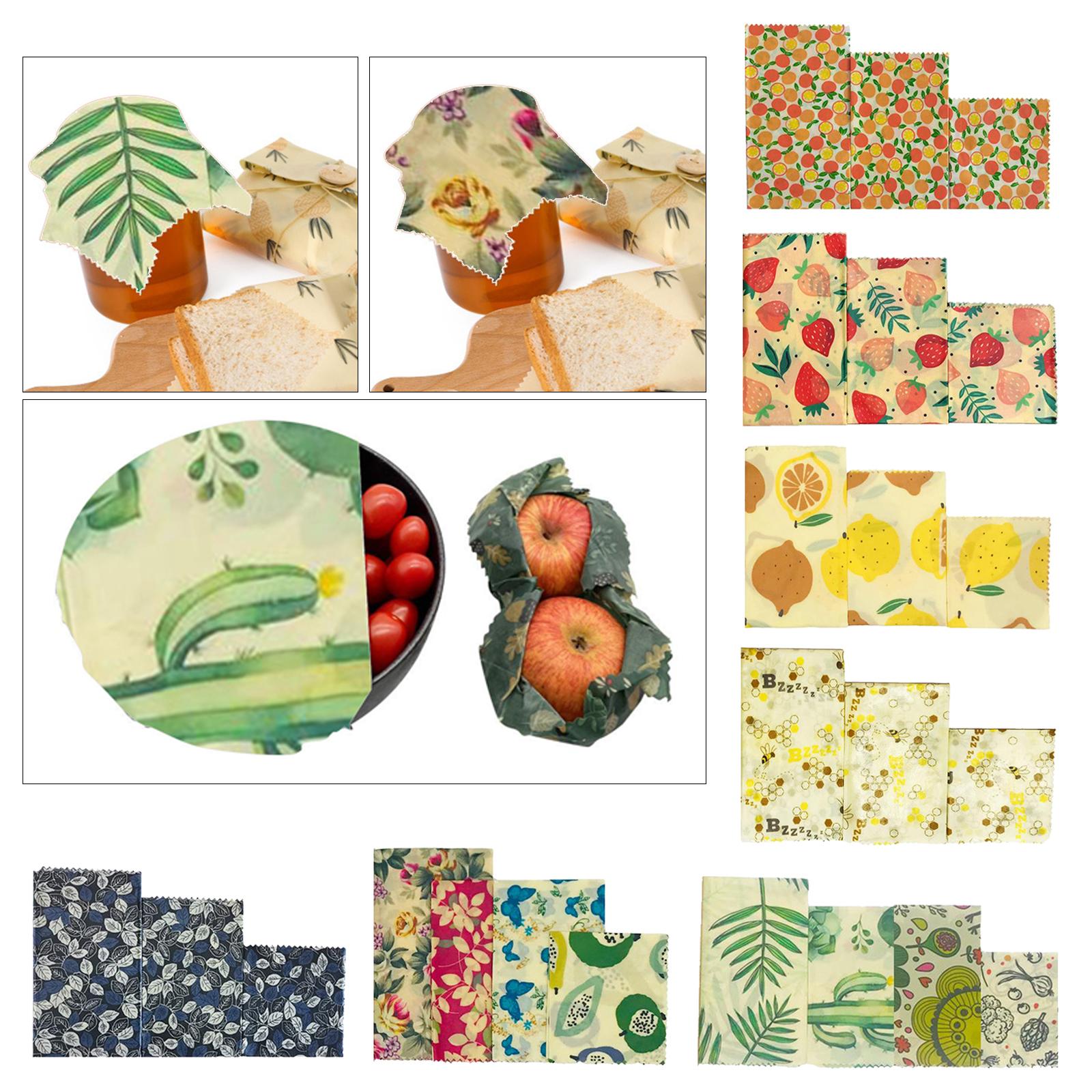 4x Beeswax Food Wraps for Wrap - Beeswax Food Cover のレビューと価格